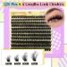 ALICE Fluffy Volume Lash Clusters Natural Lash Extensions DIY Eyelash Extensions 220Pcs 3D Wispy Individual Lashes(10-16mm 0.05D D Curl) A - 3D Wispy - Buy Online on GoSupps.com