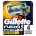 Gillette Fusion5 ProGlide Power Razor Blades for Men 4 Replacement Blades with FlexBall Technology for Contours