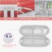 Case for Braun Oral B Smart Series 4/5 4500/4000W Pro 2 2500/Fairywill Sonic/Philips Sonicare Electric Toothbrush with Accessories Storage Portable Hard Case Travel Protective Cover(Coral red) - Buy Online on GoSupps.com