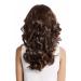 WIG ME UP WL-3010-10 Ladies Wig - Star Diva Medium Brown Long Wavy Voluminous Backcombed 80s Style | 55cm International Shipping - Buy Online on GoSupps.com