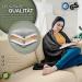 Sinnlein Heating Ceiling 200x180cm - T V S d GS Checked | Electric Thermal Blanket with Timer & 9 Temp Levels | Washable | Digital Display | Cuddly Black Blanket - Buy Online on GoSupps.com