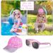 Peppa Pig Sun Hat Baseball Cap & Sunglasses Set for Girls Ages 3+ One Size | International Shipping Available - Buy Online on GoSupps.com