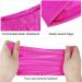 Resinta 2 Pack Girls Gymnastics Shorts | Tumbling Glitter Ballet Dance Athletic Sparkle Shorts | 5-6 Years | Hot Pink & Black - Buy Online on GoSupps.com