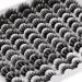 48 Pairs Mixed Styles Fluffy False Eyelashes Bulk Wholesale - Dramatic 5D Wispy Faux Mink Strip Lashes | A-6 Styles - Buy Online on GoSupps.com