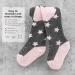 LaLoona Baby Crawling Tights with ABS Anti-Slip Sole and Knees - Stars Pink 86/92 (12-24 Months) - Buy Online on GoSupps.com