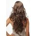 WIG ME UP TYW60430-18-26 | Super Long Curly Ladies Wig with Beautiful Bangs | Light Brown Blonde Streaked Perfect for Fashion & Style - Buy Online on GoSupps.com