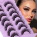 FANXITON 8D Curl Mink Lashes 7 Pairs Multipack - Natural Wispy False Eyelashes for Full Volume - C-16MM-03 - Buy Online on GoSupps.com