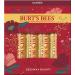 Burt’s Bees Holiday Gift, 4 Lip Balm Stocking Stuffer Products, Beeswax Bounty Classic Set - Original Beeswax (New Version) Beeswax Classic Gift Set