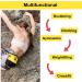 Atacama Climbing Chalk Bag with Belt - Gym & Rock Climbing Chalk Bag for Weightlifting & Lifting - Includes Chalk Ball - Premium Rock Climbing Gear - Buy Online on GoSupps.com