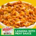 Velveeta Cheesy Bowls Lasagna with Meat Sauce - Creamy Cheese Sauce Topping - 9 oz Microwavable Meal - Buy Online on GoSupps.com