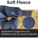Fleece Bandages for Horses - Navy Blue 4-Piece Set with Velcro + Storage Bag | Ideal for Shetland Ponies - Buy Online on GoSupps.com