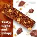 Simply Protein - Peanut Butter Chocolate Crispy Bars - Plant Based Protein Bars - Low Carb Low Sugar High Fibre - 13g Protein 2g Sugar 7g Fibre - Vegan Gluten Free Non GMO Kosher - 4 Bars Peanut Butter Chocolate 4 Count (Pack of 1) - Buy Online on GoSupps.com