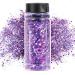 Holographic Chunky Glitter, Light Purple Craft Glitter Powder Mixed Chunky & Fine Flakes Iridescent Sequins for Nail, Hair, Epoxy Resin, DIY Mold Art, Painting, Holiday Decoration, 3.5oz/100g