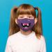Buy Weddingstar Children s Washable Fabric Masks - Reusable Adjustable with Filter Bag - Small Purple Monster - Buy Online on GoSupps.com