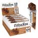 Fitbakes : 64 Calories Mini Hazelnut Chocolate Bars (12x19g) Diabetic Chocolate Keto Bar Keto Chocolate Low Carb Snack Low Calorie Snack Sugar Free Sweet Sugar Free Chocolate Keto Snack Fit Bake Hazelnut 12 count (Pack of 1)
