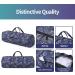Boulder Bee Yoga Mat Bag - Large Carrier with Wet Pocket, Gym Tote for Women | Blue Cashew Flower Design | Yoga Gifts - Buy Online on GoSupps.com