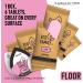 Eco Family Floor Cleaning Tablets Refill (6x 8g) | Grapefruit Scent | Non-Toxic & Cruelty-Free | For All Floors - Buy Online on GoSupps.com