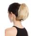 WIG ME UP N869-V-24B Golden Blonde Short Straight Braid Ponytail Hairpiece - 20 cm | International Shipping Available - Buy Online on GoSupps.com