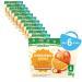 BLEDINA - Coupelles de fruits b b - Pommes Orange Acerola - Riche en Vitamine C - D s 6 mois - 48 coupelles de 100g