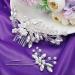 5 Piece Wedding Hair Comb Set - Pearl Crystal Bridal Hair Pins & U-Shaped Rhinestone Side Comb - Silver Hair Accessories for Brides & Girls - Buy Online on GoSupps.com