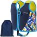 Limmys Premium Neoprene Toddler Swim Vest for Children - Ideal Buoyancy Swimming Aid for Boys and Girls - Modern Design Swim Jacket - Drawstring Bag Included Medium Dark Blue