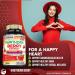 Hawthorn Berry Supplement Extract Capsules 12800mg - 4 Month Supply with Beet Root, Ashwagandha, Turmeric, Curcumin & Black Pepper - Digestion & Heart Health Support - Buy Online on GoSupps.com