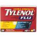 TYLENOL Extra Strength Flu eZ Tabs Relieves Flu symptoms Daytime 20ct - Buy Online on GoSupps.com