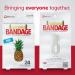 BioSwiss 24pcs Sterile Adhesive Unique Shaped Bandages | Adorable Pineapple Novelty Bandages for Scrapes and Cuts - Buy Online on GoSupps.com