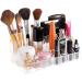 Clear Cosmetic Storage Organizer - 4-Drawer | 16 Compartments | Organize Cosmetics, Jewelry, and Hair Accessories with Ease - Elegant Design for Vanity, Bathroom, or Dresser - Buy Online on GoSupps.com