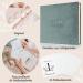 Velvet Baby Photo Album with 34 Milestone Cards | Perfect Gift for Birth Baby Showers & Pregnancy Scrapbooking - Buy Online on GoSupps.com