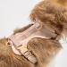 Wild One No-Pull Dog Harness with 3 Leash Clips | Adjustable & Padded Vest for Comfort | Stretchy Tan Medium - Buy Online on GoSupps.com
