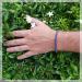Origin Siam Adjustable Unisex Friendship Bracelet Blue Gray - Buy Online on GoSupps.com