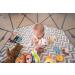 Minnebaby Hexagon Playpen Mat - Compatible with hiccapop & Regalo Playards | Non-Slip & Portable Pad for Comfortable Playtime - Buy Online on GoSupps.com