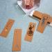 SHOLIFAS 120 Set Keychain Display Cards with Self-Sealing Bags - Brown Keyring Jewelry Holder Packaging - Buy Online on GoSupps.com