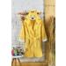 Ely Parker Kids Bathrobe - Super Soft Turkish Cotton Hooded Towel for Boys & Girls Lion Yellow Age 13-14 - Buy Online on GoSupps.com