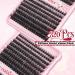Thick Eyelash Extension Kit Lashes Individual Cluster 80D+100D Individual Eyelashes DIY Lash Extensions Kit with D Curl Russian Eyelash Extensions Bond and Seal Lash Glue Lash Tweezers by Goddvenus E-320PCS Fluffy 40D+50D - Buy Online on GoSupps.com