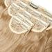 Lullabellz Super Thick Blow Dry Wavy Clip In Hair Extensions 5-Piece 22-Inch Length Light Golden Blonde - Buy Online on GoSupps.com