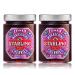 Starlino Italian Maraschino Cherries 2x 400 g jar