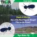 Thor Outdoor Topwater Dry Fly Kit - 36 Pc Trout Bass Panfish Assortment - Black Ant Foam Spider Mosquito - Size 12-14 Hooks - Buy Online on GoSupps.com