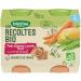 Bl dina Les R coltes Bio petits l gumes du jardin boeuf 2 x 200gr