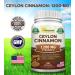 Organic Ceylon Cinnamon 1200mg - 120 Capsules | Heart Health Support Supplement - Buy Online on GoSupps.com