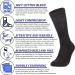 Camleo Diabetic Socks for Men - Non-Binding Comfort Socks for Circulation - Neuropathy & Cushioned Design - 3 Pairs (Size 12-14) - Buy Online on GoSupps.com
