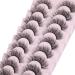 Wiwoseo Natural Fluffy False Eyelashes - 16MM Faux Mink Lashes - 10 Pairs - Buy Online on GoSupps.com