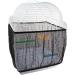 GAGILAND Bird Cage Seed Catcher Mesh Cover for Parrot Cage - Size L (52-77) | Seeds Guard Netting & Skirt - Buy Online on GoSupps.com