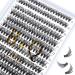 Lash Clusters 30D-0.07C-9-15MIX B&Q Lash Individual Lashes 280 Clusters False Eyelash 20D 30D 40D Lash Clusters Extensions Individual Lashes Cluster DIY Eyelash Extensions at Home (30D-0.07C-9-15mix) 30D-0.07C-280PCS 9-15 MIX