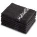 FABBPRO Set of 6 Black Makeup Remover Cloth Towels 13x13 | Ultra Soft 100% Cotton | Made in Turkey | Gentle & Safe on Skin - Buy Online on GoSupps.com