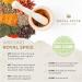 Royal Spice Bourbon Vanilla Sugar 100g - All-Natural Vanilla for Baking Desserts Toppings & More - Buy Online on GoSupps.com