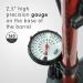 Selle Royal Premium Bike Pump | Over-Sized Gauge, Auto Presta & Schrader, 160psi, Integrated Air Release | Ball/Bladder Needles Included - Buy Online on GoSupps.com