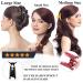 RC ROCHE 6 Pieces Non-Slip Butterfly Hair Clips - Firm Grip Medium Classic Multi-Colored - Perfect for All Hair Types | Shop Internationally! - Buy Online on GoSupps.com