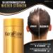 KeraFlow PREMIUM Hair Thickening Powder - Full Hair in 30 Seconds - Hair Fibers to Conceal Thinning Hair and Bald Spots - 28g (BLACK) - Buy Online on GoSupps.com